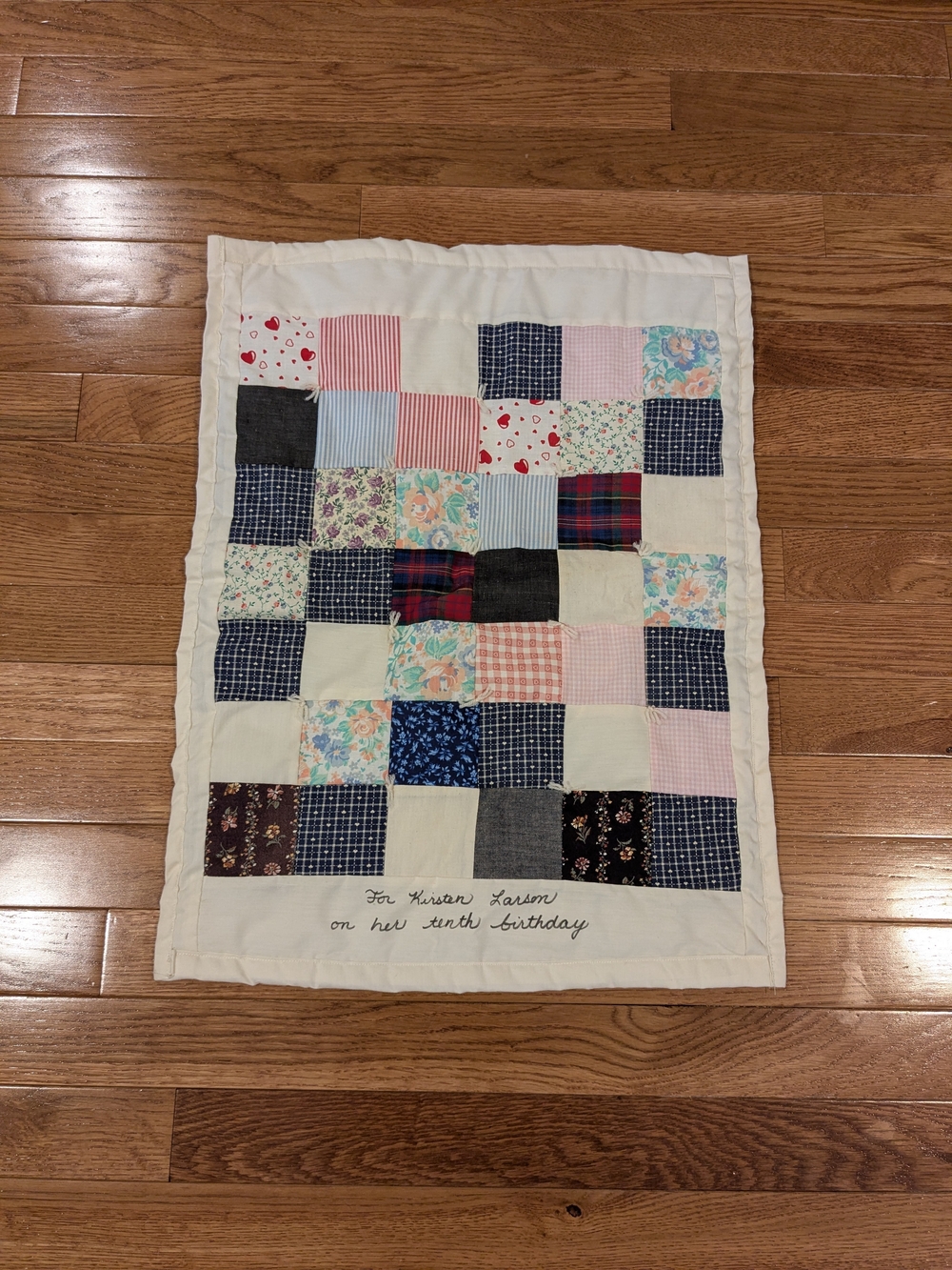 Pleasant Company Kirsten Patchwork Quilt
